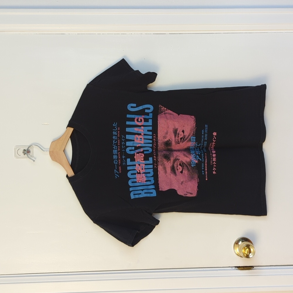 Biggie Smalls "Ready To Die" Tour Shirt at the Apollo 1995
